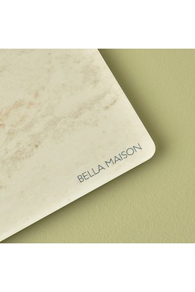 Bella Maison Marbella Glass Cutting Board Ecru (35X25 cm)