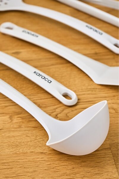 Karaca Chef's Star 5 Piece Service Set Cream