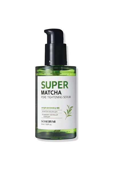 Some By Mi Korean Super Matcha Pore Tightening Serum, with Match Water For Sensitive Skin - 50Ml