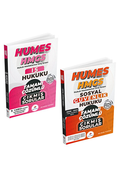 Dizgi Kitap 2025 Humes HMGS Hukuk Mesleklerine Giriş Sınavı İş ve Sosyal Güve...