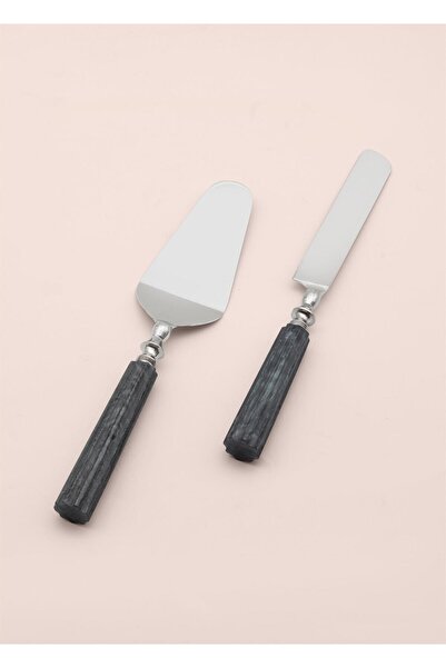 The Mia Deep Cake Serving Set 2 Pieces