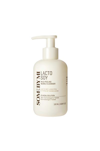 Some By Mi Korean Lacto Soy Mild Bubble Peeling Cleanser - Helps Restoring A Smooth Skin- 180Ml