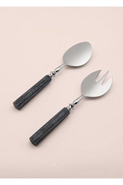 The Mia Deep Salad Serving Set 2 Pieces