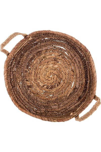 AKDC Rattan Tray M 30Cm X 30Cm X 4Cm Multi