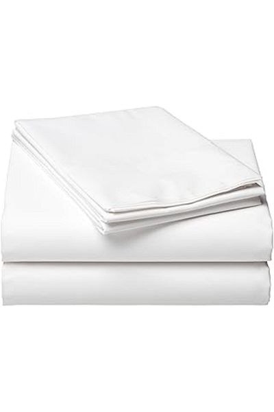 Serero Alla Turca At9140 Bed Sheet Set, White, 240 cm X 260 Cm/50 cm X 70 cm