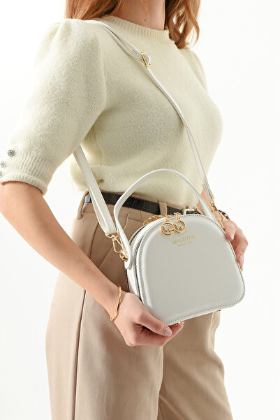 By Hakan Tn-097 Women's Shoulder Bag Handbag Crossbody Bag White
