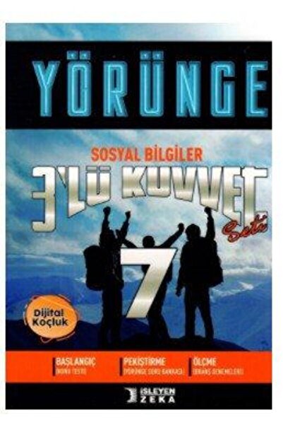 İşleyen Zeka Yayınları 7. Sınıf Sosyal Bilimler 3 Lü Kuvvet Yörünge Serisi Seti