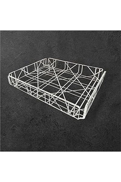 Hepta Collection Plexiglass Transparent Color Single Tray