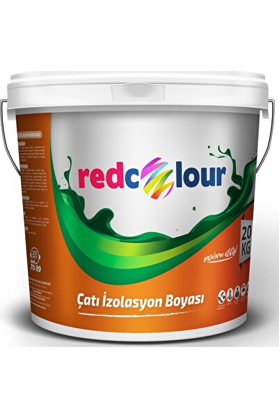 Redcolour Elyaflı Çatı Izolasyon Boyası 15 Lt