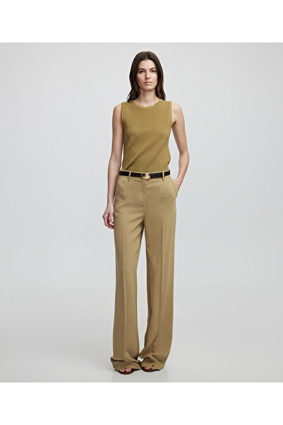 İpekyol Kemerli wide leg fit pantolon