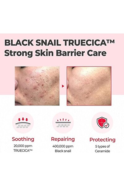 Some By Mi Korean Snail Truecica Miracle Repair Cream - Made From Snail Mucin - 60Gm
