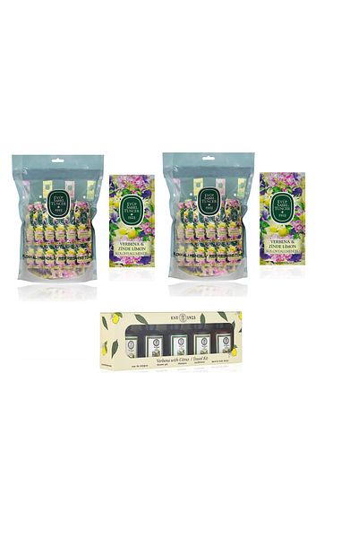 Eyüp Sabri Tuncer Eyüp Sabri̇ Tuncer Verbena Travel Series, Wet Wipes 150Pcs X 2, Travel Kit