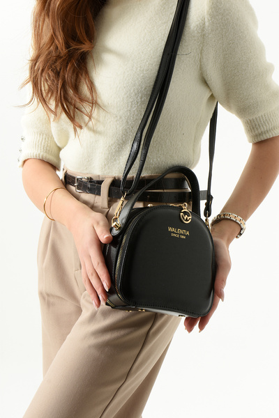 By Hakan Geantă de umăr pentru femei Geantă de mână neagră TN-097