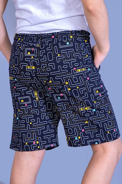 Toontoy Boy's Pac-Man Printed Shorts