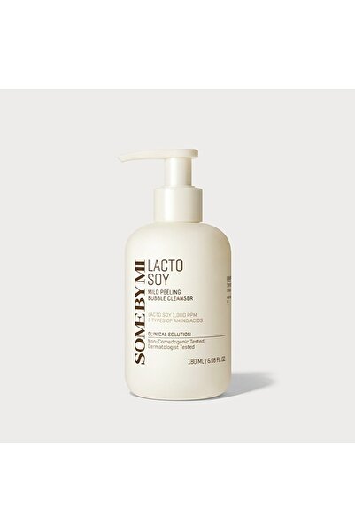 Some By Mi Korean Lacto Soy Mild Bubble Peeling Cleanser - Helps Restoring A Smooth Skin- 180Ml