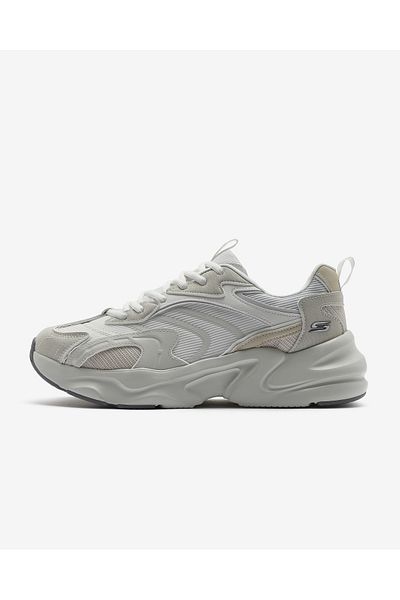 SKECHERS Pantofi albi pentru bărbați Bobs Bama 2 118326 Wnt