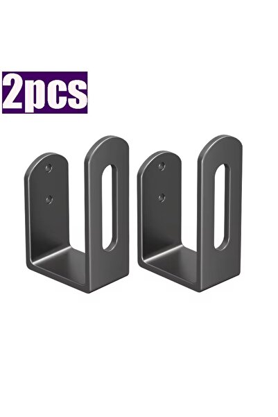 Choice1 أسود - قطعتان/مجموعة رف غطاء القدر، حامل لوح التقطيع، رف تخزين الإسفن...