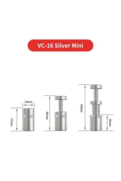 Choice VC-16 S MINI TEUCER VC-16 Graphics Card GPU Holder Vertical Telescopic Rotating Stand Magnetic Brack