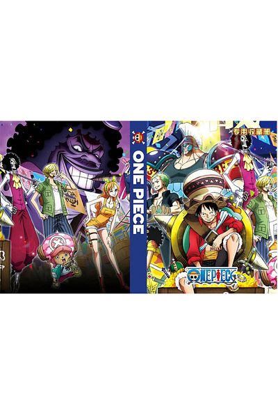 Choice 2 160pcs One Piece Album Anime Cards Holder Binder Cards Map Book Bandai Game Cartoon Collection Fo.