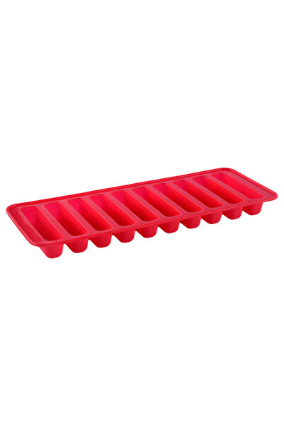 Choice1 Red Summer Artifact Silicone Ice Cube Tray Mold Fits for Water Bottle...