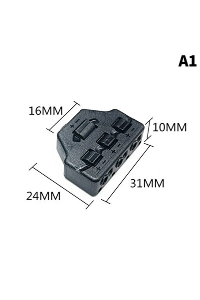 Choice1 A1 1pc Railway Train Port Sharing Box 3/6 Distribution Port Hub For S...