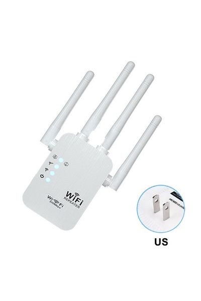 Choice US Elough Dual Network interface WiFi Repeater Signal Amplifier Router 300Mbps Signal Booster Cellul