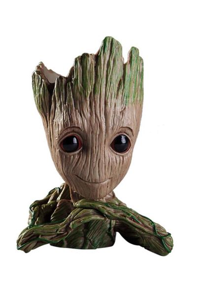 BANDAI 03 Groot Tree Flowerpot Action Figures Model Toys