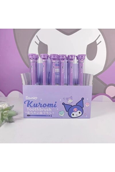 Choice1 Kuromi Sanrio Toothbrush Anime Hello Kitty My Melody Kuromi Cinnamoroll Cartoon Student Adult Househ