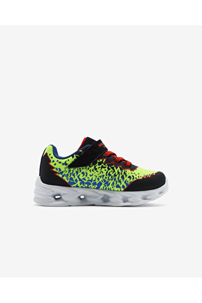 SKECHERS Vortex 2.0 - Zorento Küçük Erkek Çocuk Siyah Işıklı Spor Ayakkabı 400603n Bkmt