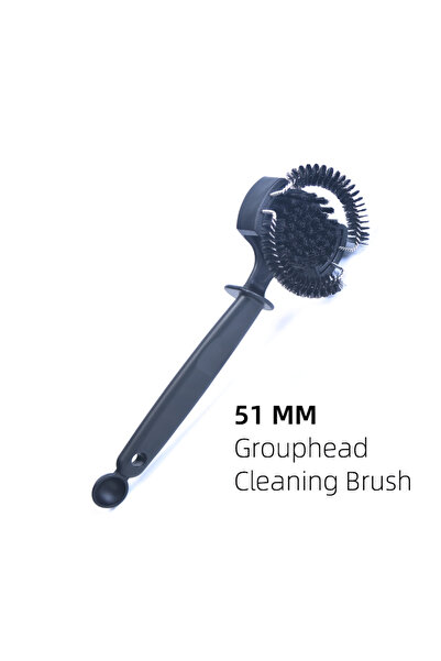 choice2 51MM 51/58mm Coffee Machine Brush Cleaner Removable Coffee Maker Espr...