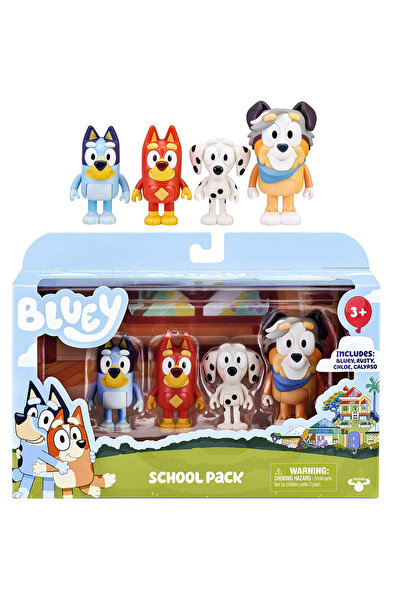 Choice1 School funds Bluey And Bingo Family Action Figure Series Anime Dog Doll Model Cartoon Mini Pvc Ornam