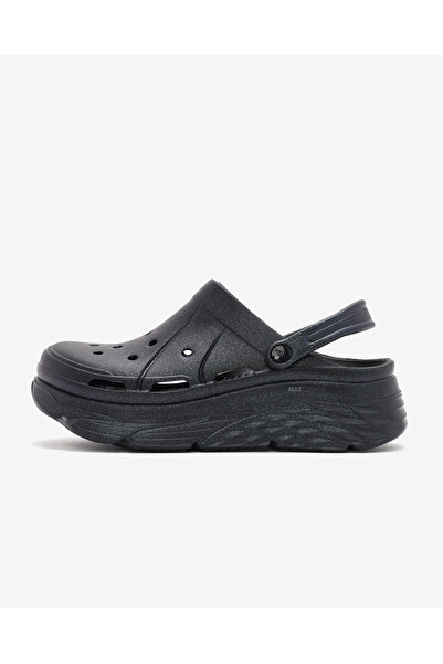 SKECHERS Max Cushioning Foamies - Dreamlike Women's Black Slippers 111267 Blk