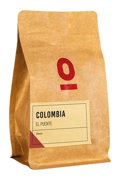 Espressolab Colombia El Puente 250g – with Melasses, Black Tea, Red Apple Tasting Notes