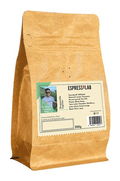 Espressolab El Salvador Pırıneos 250 g - Chocolate, Blackberry, Plum Plum Taste Notes