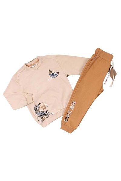 Miniworld 3-6 Years Old Men's Suit 17343 - Beige