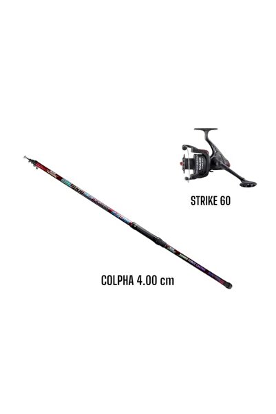 BAUER COLPHA 4.00 CM SURF OLTA KAMIŞI  - STRIKE 6000 OLTA SETİ
