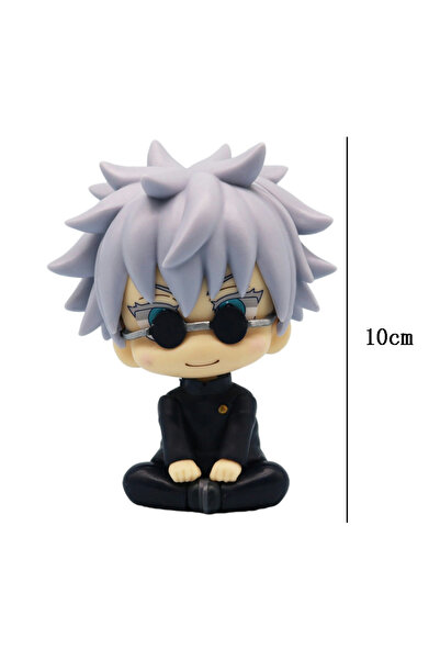 choice2 no box Anime Cute Fushiguro Toji Jujutsu Kaisen Figure Gojo Satoru Action Figure Q Version Doll Geto