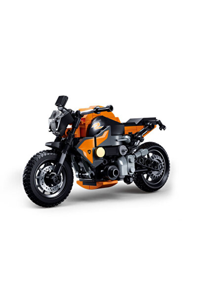 Sluban 196pcs no box New Motorcycle Building Blocks Stable Base Model Bricks Cool Shape Kit Ornaments Educa