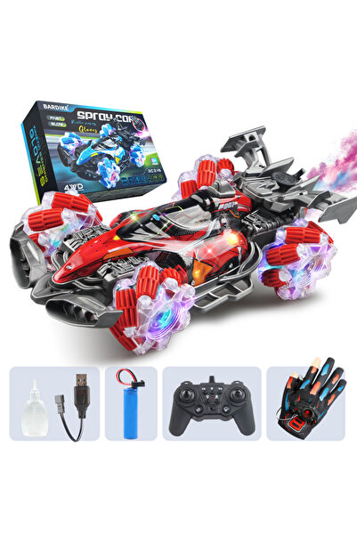 Choice 21016RC CAR-2 أضواء ملونة رش سباقات حيلة 4WD تحول 2.4G لاسلكي إيماءة ت...