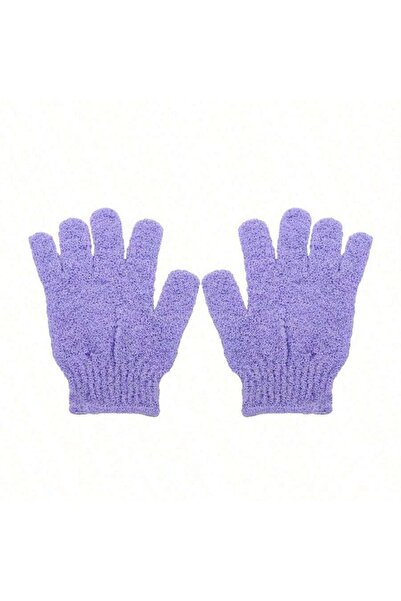 Choice1 2pcs purple 2pcs/6pcs/12pcs Reversible Exfoliating Shower Gloves, Bod...