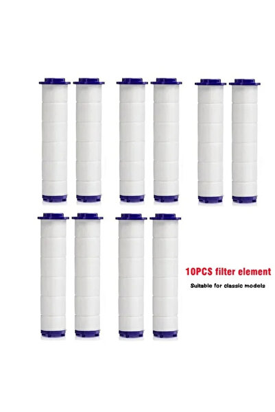 Choice6 ١٠ قطع من عناصر الفلتر، رأس دش جديد عالي الضغط، رأس دش مزدوج توربيني،...