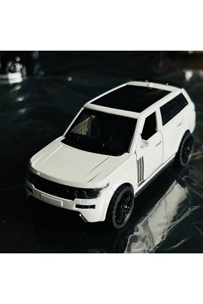 Choice white Off Road Vehicle Alloy Vehicle Model Simulation Model Toy Alloy 1:36 CHILDREN'S Car Decorative