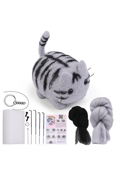 Choice3 مجموعة مواد صوف غير مكتملة الصنع من نوع KRABALL للكلاب والقطط، مناسبة...