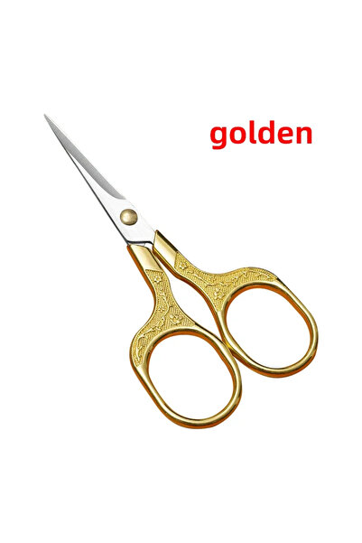 Choice5 Gold 1PC Sewing Scissors Stainless Steel Retro Embroidery Tailor Scis...