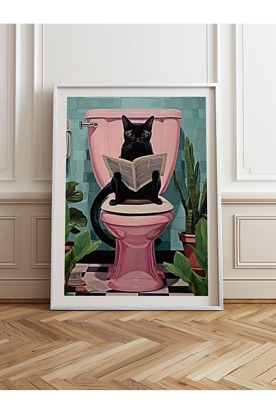 HOMEPACK Single Wooden Framed Painting One Piece Poster Painting Tk/971