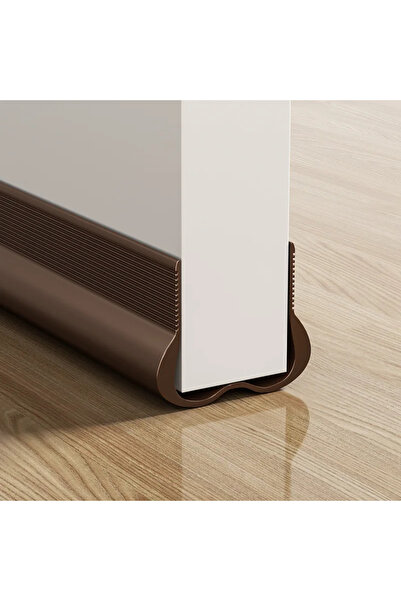 Choice1 شريط مانع لتسرب الهواء أسفل الباب قابل للتعديل مصنوع من مادة PVC، شري...