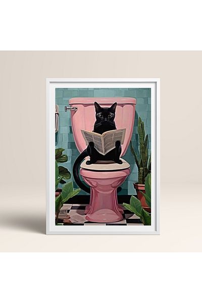 HOMEPACK Single Wooden Framed Painting One Piece Poster Painting Tk/971