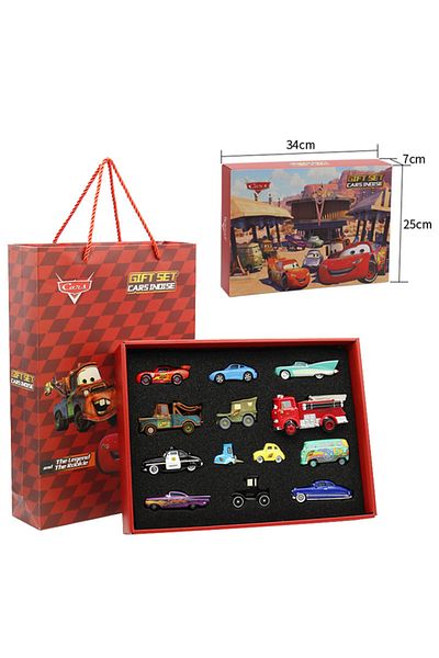 Disney 13pcs Pixar Cars 3 Metal Diecast Lightning Mcqueen Mater Champion Car Model Toy Gift Set Jack