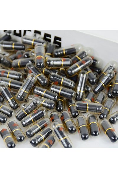 Choice B03-105pcs 105pcs Message Capsules Letter Love Pill Transparent Color Mini Wish Paper Notes Bottle W