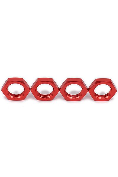 Choice 001H 4PCS 17mm Wheel Nut Hex Adapter Thread Pitch 1.25mm For Some RC Hobby Model Car Hobao Wheel Nut